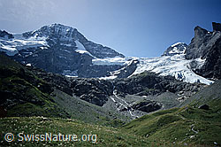 Photo: Lauterbrunnen Breithorn und Breithorngletscher
