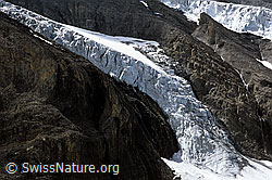 Photo: Seitenarm des Schwarzgletschers