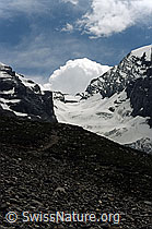 Foto: Gamchilücke und Gamchigletscher
