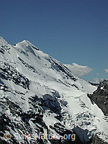 Foto: Bütlasse: Nordwand des Blüemlisalphorns