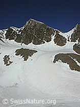 DSCN5333: Turbhorn und zugefrorener Bergsee