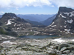 DSCN5763: Geisspfadsee, Geisspfad, Grampiel- und Rothhorn