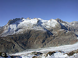 DSCN7446: Gruppe Fusshörner, Rotstock, Geisshorn,  Zenbächenhorn