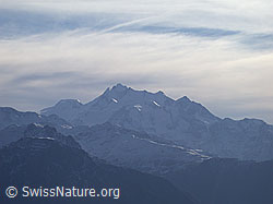 DSCN7462: Alphubel und Mischabelgruppe vor Wetterwechsel