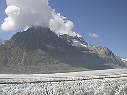 F000115: Platta: Aletschgletscher und Olmenhorn