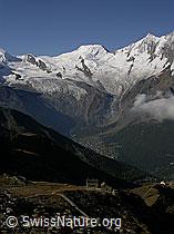 F000235: Alphubel, Saas Fee und Weissmieshütte