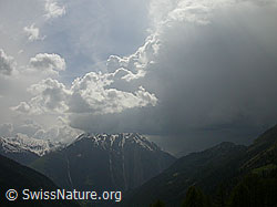 F002921: Breithorn mit Gewitterstimmung