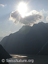 F005119: Grimselsee im Gegenlicht