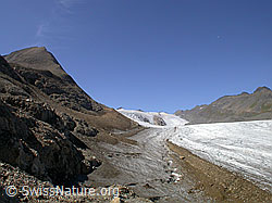 Foto: Bättelmatthorn, Blinnenhorn, Griesgletscher und Ritzhörner