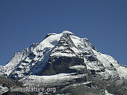 F006706: Silberhorn, Jungfrau, Rotbrätt und Rottal