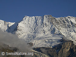 Foto: Mürren: Äbeni Flue im Abendlicht