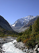 Photo: Glacier de Zinal , Grand Cornier und Bergbach