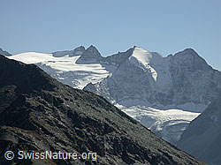 Foto: Pointe de Bricola, Pointes de Mourti und Pointe de l