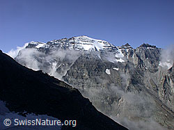 F007231: Blick vom Gischigletscher zur Helsenhorngruppe