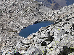 F007451: Gross Schinhorn: Tiefblick auf Schwarzsee