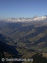 F008176: Eggerhorn: Tiefblick in das Tal der Rotten