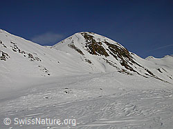 F008997: Gipfel des Gandhorn im Winter