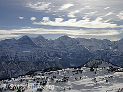 F009283: Sieben Hengste: Seefeld, Eiger, Mönch Jungfrau