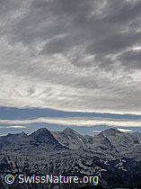 F009298: Stimmung über Eiger, Mönch und Jungfrau