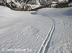 F009652: Aufstiegsspur auf dem Hockboden