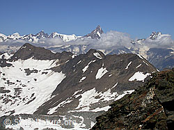 F012719: Ofenhorn: Turbhorn, Strahlgrät, Finsteraarhorn