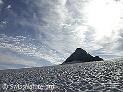 Photo: Rappegletscher: Gletscher und Pyramide