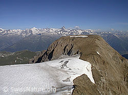 Photo: Rappegletscher, Rappehorn und Berner Alpen