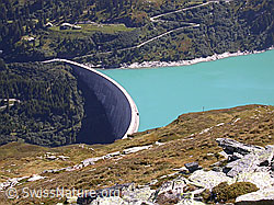 F013878: Stausee: Zervreilasee mit Staumauer
