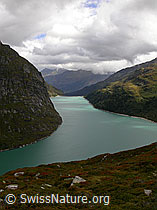 F014472: Tiefblick auf den Zervreilasee