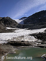 F017086: Gletschersee und kleines Gletschertor