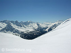 F022300: Winterlandschaft des Binntals, Wallis