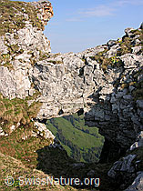 F023087: Naturbrücke im Grat der Sieben Hengste