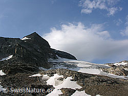 Photo: Mättital: Hillehorn und Mättitalgletscher