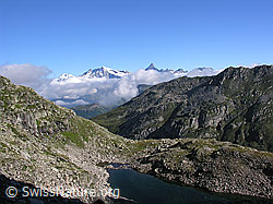 F025889: Fleschsee, Gross Wannenhorn, Finsteraarhorn