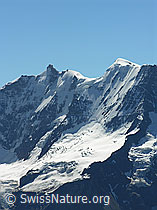 Foto: Hundshorn: Gletscherhorn und Äbeni Flue