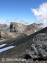 F026608: Chilchflue (Schilthorn) und Felsblock