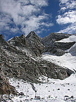 F030319: Tälli: Ofenhorngipfel und Tälligletscher