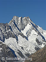 Photo: Sidelhorn: Lauteraarhorn, Schreckhorn, Nässihorn