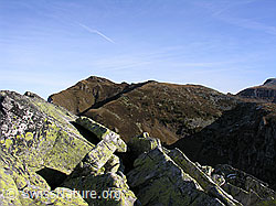 F032216: Blick vom Blockgrat des Trogenhorns zum Hohgant West