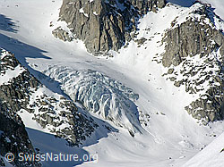 Foto: Seitenarm des Bächigletscher