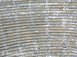 F036724: Ausschnitt Staumauer Spittellamm (Grimselsee)