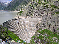 F036725: Staumauer Spittellamm (Grimselsee)