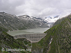 F036746: Staumauer Oberaar und Oberaarsee