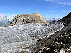 F038083: Rappegletscher, Rappehorn und Bergschrund