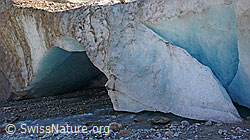 Foto: Gletschertor des Steingletschers