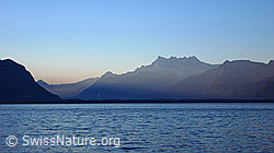 F044033: Morgenstimmung am Genfersee bei Montreux