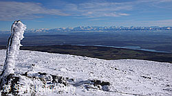 F044961: Blick vom Chasseral zu den Alpen