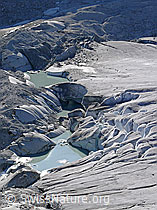 F049841: Rhonegletscher: Gletscherzunge und See