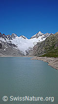 Photo: Oberaarsee, Oberaargletscher, Oberaarhorn