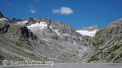 Foto: Brandlammhorn, Bächligletscher, Gross Diamantstock